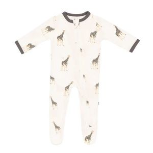 Kyte Baby Giraffe Zippered Footie 6-12 months